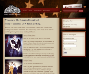 pointerbrand.co.uk: Prison Bues Jeans and Pointer Brand Clothing from The America Ground Ltd Hastings
Buy USA Made Prison Blues Jeans from Oregon Prison and Pointer Brand Dungarees and Clothing from Tenessee USA