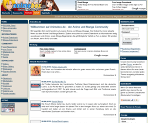 animebox.de: animebox.de - Anime Manga News
AnimeBox.de beschäftigt sich mit Anime, Manga, aktuellen Berichten zu Conventions, Multimedia wie zum Beispiel eine Gallery, Video Clips, aktuelle Downloads, Fanarts, Wallpapers und mehr. Für jeden Fan ist was dabei.