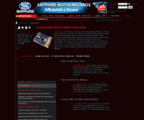 atris.it: Homepage -X- NextHardware
Homepage - NextHardware ...il portale tecnologicamente avanti.