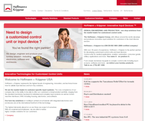 control-panels.net: Hoffmann   Krippner innovative input devices, customized controls, membrane potentiometer, front panels, turnkey solutions, HMI's
Hoffmann   Krippner innovative input devices, customized controls, membrane potentiometer, front panels, turnkey solutions, HMI's