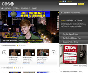 cbsrelease.com: CBS TV Network Primetime, Daytime, Late Night and Classic Television Shows
Watch CBS television online.  Find CBS primetime, daytime, late night, and classic tv episodes, videos, and information.