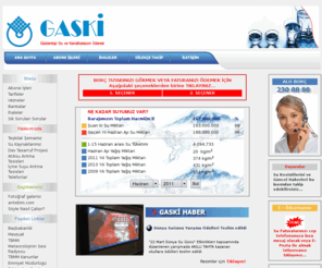 gaski.gov.tr: GASKİ'nin Resmi Sitesine Hoşgeldiniz......
