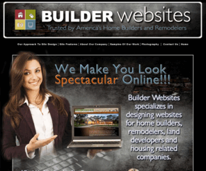 builderwebsites.com: Affordable Home Builders Websites New Homes Remodelers Contractors Twin Cities, MN, CA, FL, TX
Builder Websites creates websites for home builders, remodelers, contractors and building industry related companies across America.