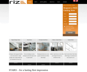 rizestairs.com: Rize stairs- modern design, glass treads, floating steps
glass steps, floating treads, modern stair, custom