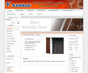 karmakcelikkapi.net: Karmak Çelik Kapı - Geleceğe Açılan Kapı - Anasayfa
Karmak çelik Kapı