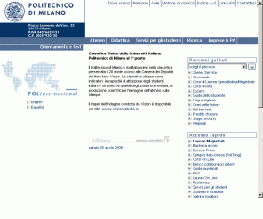 polimi.it: Politecnico di Milano: Home
