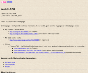 junichi.org: Junichi.ORG (English)

