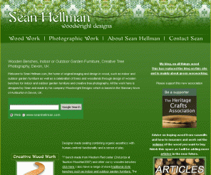 seanhellman.com: Sean Hellman - Woodwright Designs
Sean Hellman, Woodwright designs, curved benches, greenwoodwork.