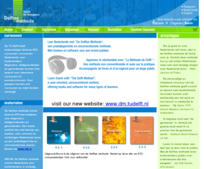 delftmethod.com: Delftse Methode, dutch for foreigners
Informatie over Nederlands leren volgens 