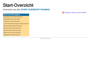 start-overzicht.nl: Start-Overzicht
Start-Overzicht