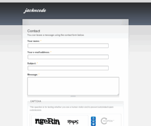 jackncode.com: Contact | jackncode
