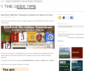 thegeektips.com: The Geek Tips — Awesome tips served daily
Awesome tips served daily
