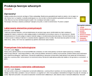 erg-bierun.com.pl: Produkcja tworzyw sztucznych
Produkcja dynamitu i materiałów wybuchowych, jak również surowców energetycznych.