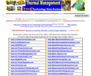 materialsforelectronics.com: Technology Data Exchange - Electronics Industry Sourcing - 24-Hour SEO service: (800)547-8636, (610)668-4717
1,500 Electronics Industry sourcing sites of the Technology Data Exchange - Linked to TDE member firms.
