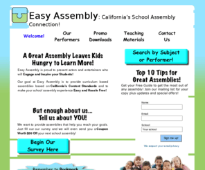 easyassembly.org: Easy Assembly
Easy Assembly presents school assemblies for California and beyond!