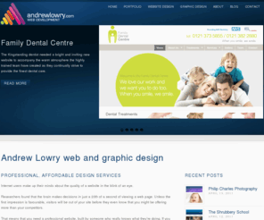 andrewlowry.com: Sutton Coldfield web design - affordable, professional web site design for Birmingham and the West Midlands
Offering professional and affordable web site design, search engine optimisation and digital strategy consulation in Sutton Coldfield, Birmingham, Tamworth, Lichfield and the West Midlands.