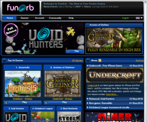 geoblox.org: FunOrb - Free Online Games by Jagex Games Studio
FunOrb, free online browser-based games from Jagex Games Studio, the makers of RuneScape. Play puzzle, action, strategy, shooting, word, racing games and more!