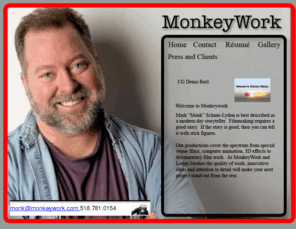 monkeywork.com: Monk 518.781.0154
