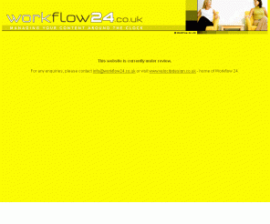workflow24.co.uk: Workflow24 - Inverness website design - iphone development - bespoke software - CMS - database design
