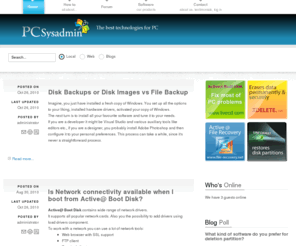 pcsysadmin.org: PC Sysadmin
The LSoft Technologies' blog for pc system administrators.