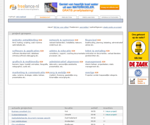 freelancecs.org: freelance.nl - meer dan 150.000 geregistreerde freelancers en opdrachtgevers.
freelance.nl - de match tussen freelancer en opdrachtgever