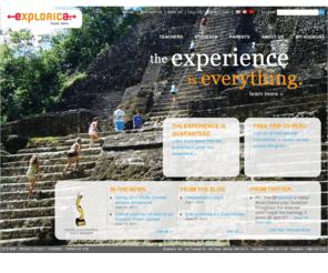 explorica.info: Educational Travel and Student Tours | Explorica
Educational travel tours from Explorica connect teachers and students to cultures, languages and people through authentic learning experiences.