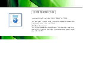 rssllc.biz: UNDER CONSTRUCTION

