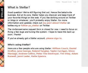 stellar.io: Stellar