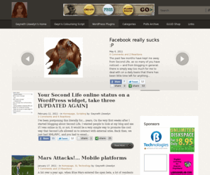 gwynethllewelyn.net: Gwyn's Home
A blog for social and economic essays about the virtual world of Second Life