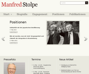 manfred-stolpe.de:   Manfred Stolpe
Manfred Stolpe - Offizieller Internetauftritt