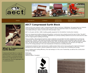 aectadobe.com: Compressed Earth Block Machines - Advanced Earthen Construction Technologies
Advanced Earthen Construction Technologies manufactures Compressed Earth Block Machines in San Antonio, Texas