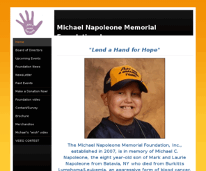 michaelshope.org: Michael Napoleone Memorial Foundation, Inc - Home
