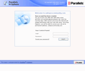 xsiteprocommunity.net: xSitePro Community - Home
xSiteProCommunity, the original and best online resource for xsitepro templates and scripts!
