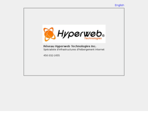 hyperwebtechnologies.com: Hyperweb Technologies
Spécialiste en hébergement Internet !
