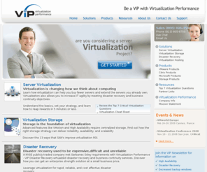 virtualizationperformance.com: Use Server Virtualization & VMware ESX to Cut IT Spending
Virtualization Performance Gives you a tested server virtualization solution that lets you cut IT Costs