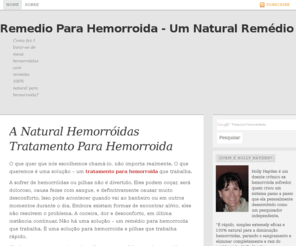 parahemorroida.com: Remedio Para Hemorroida - Um Natural Remédio
Um Natural Remedio Para Hemorroida.  Um remédio para as  com um 100% natural hemorroidas tratamento.