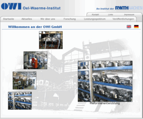 cool-flame.net: OWI Oel-Waerme-Institut GmbH
OWI Oel-Waerme-Institut GmbH