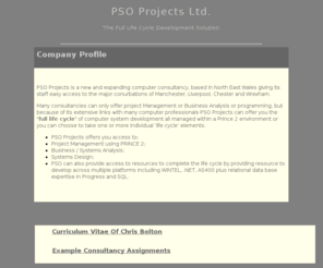 pso-projects.com: PSO Projects Ltd - Homepage
