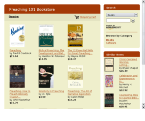 preaching101.com: Preaching 101 Bookstore
Preaching 101 Bookstore