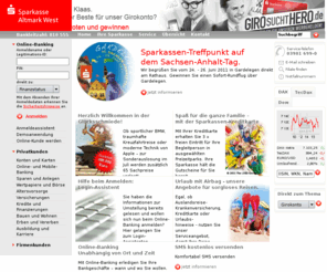 altmark-west-spk.info: Privatkunden - Sparkasse Altmark West
Verschaffen Sie sich einen Überblick. Informieren Sie sich jetzt über die wichtigsten Themen und Produkte Ihrer Sparkasse.