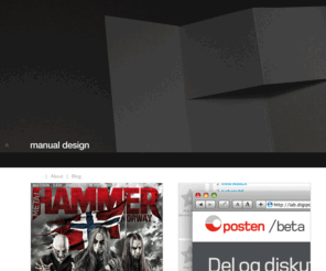 manualdesign.no: Manual design - Work
