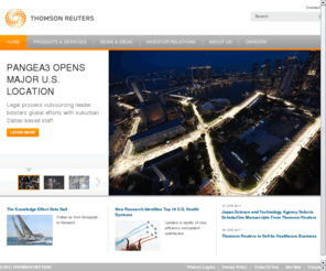theknowledgeeffect.info: Home - Thomson Reuters
Thomson Reuters is the world's leading source of intelligent information for businesses and professionals