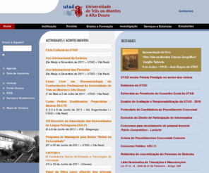 utad.pt: Universidade de Trás-os-Montes e Alto Douro
