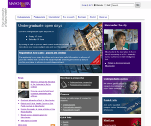 man.ac.uk: The University of Manchester

