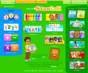 Morestarfall.com: Join More.Starfall.com