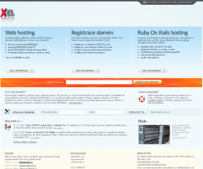 xnet.cz: XNet.cz : Web hosting (PHP/MySQL), registrace domén, Ruby on Rails hosting
