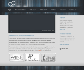 cleverconcepts.net: Clever Concepts :: Paso Robles Web Design and Development
Experts in web development.  If you can dream it, we can built it with custom HTML and PHP programming and cutting-edge design.