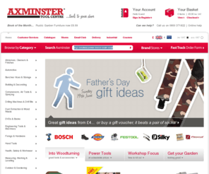safetyspeedcut.co.uk: Axminster Power Tool Centre : Power Tools to your door
Axminster Power Tool Centre - UK based Suppliers of quality industrial  tools, machinery and workshop consumables. Easy to use, secure online ordering with FREE delivery on most products to UK Mainland destinations.
