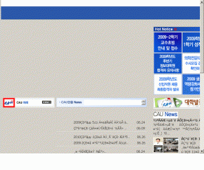 cau.ac.kr: 중앙대학교
