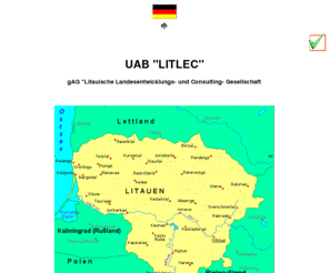 litlec.com: UAB "LITLEC"
Die LEC AG ist eine litauische Kapitalgesellschaft, sie dient der Wirtschaftsförderung